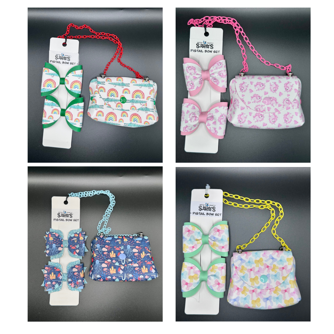 Pigtail and Purse Sets