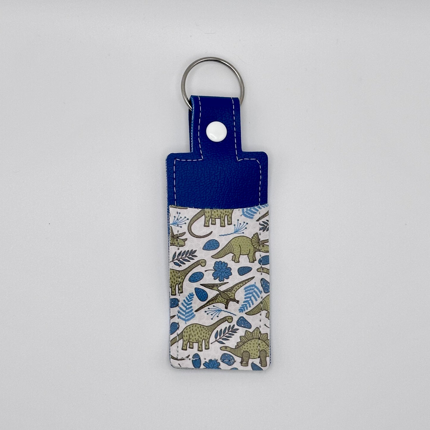 Lip Balm Holder Keychain - Two Tone Style - Everyday