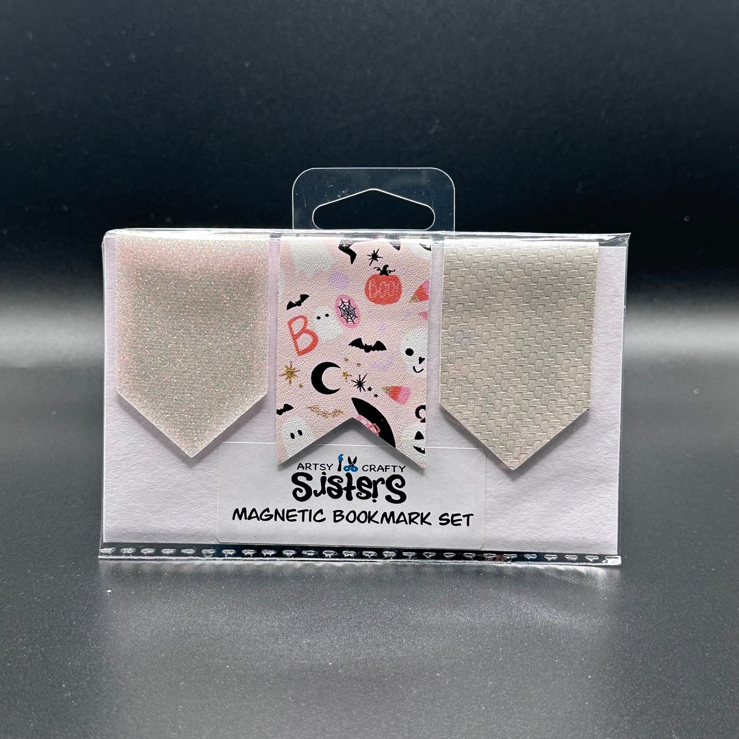 Magnetic Bookmark Sets - Spooky Patterns