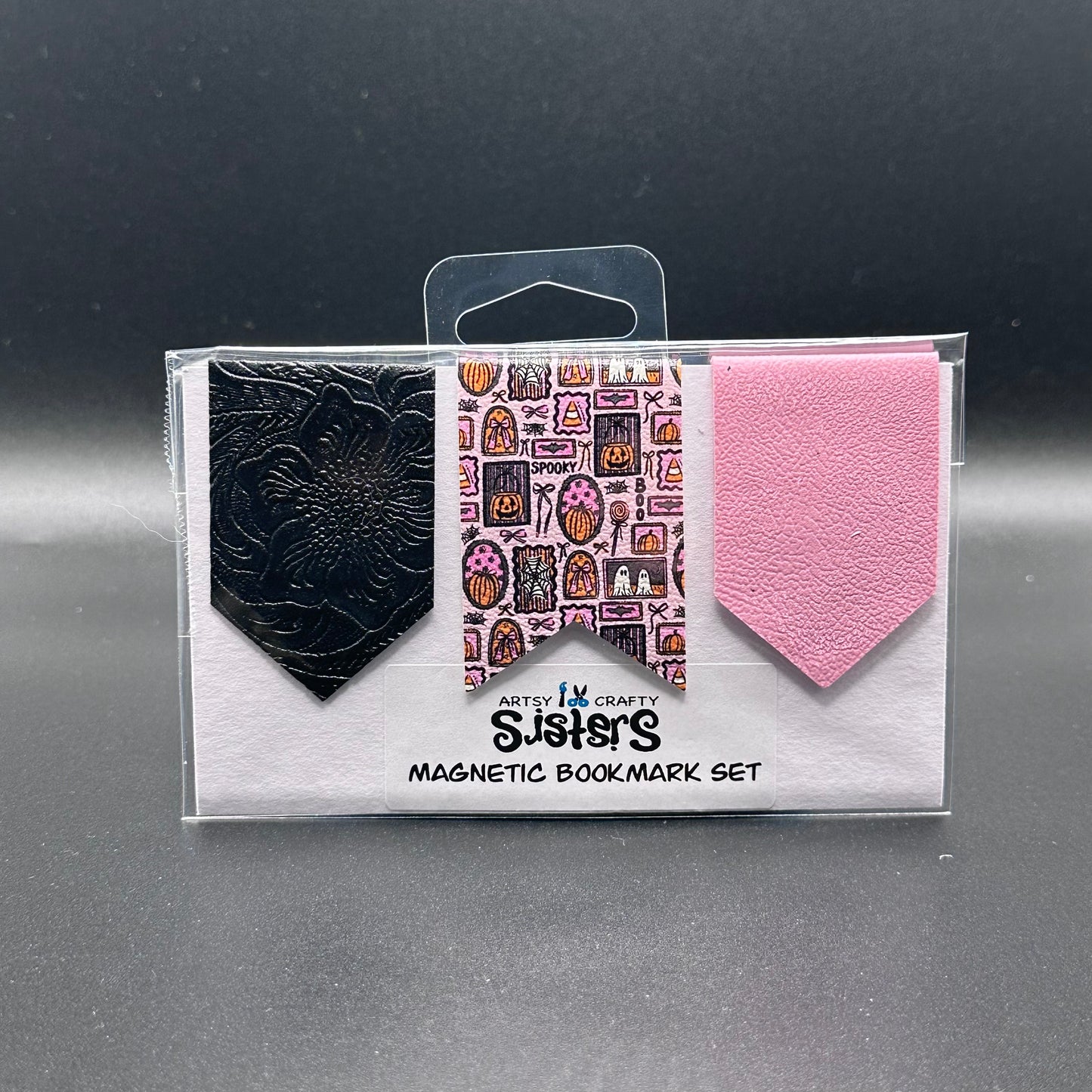 Magnetic Bookmark Sets - Spooky Patterns