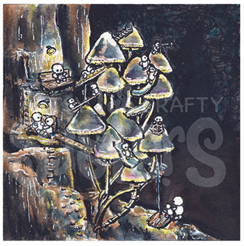 Night at the Mushroom Grove - 1